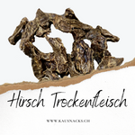 Carica l&#39;immagine nel visualizzatore di Gallery, Trockenfleisch vom Hirsch, Hirscherei Meli, natürlicher Kausnack, Hundefutter
